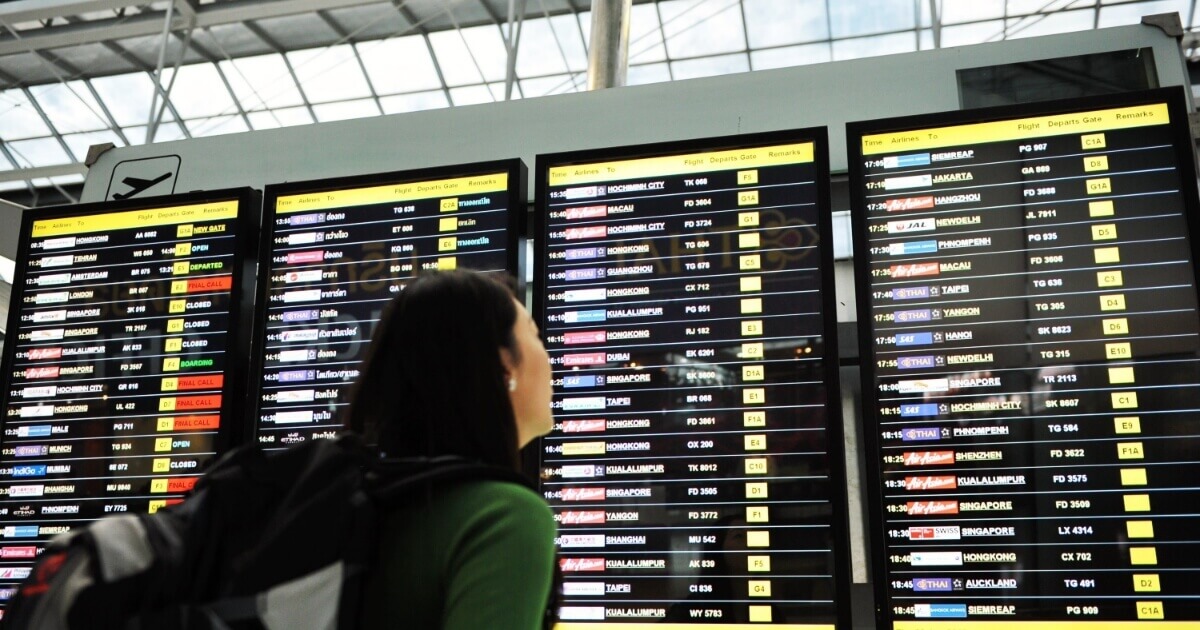 Airport signage and display trends